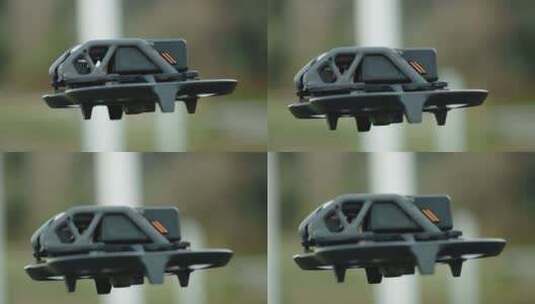 无人机悬停在空中高清在线视频素材下载