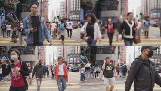 香港街景高清在线视频素材下载