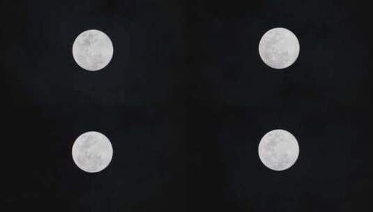 实拍月亮高清在线视频素材下载