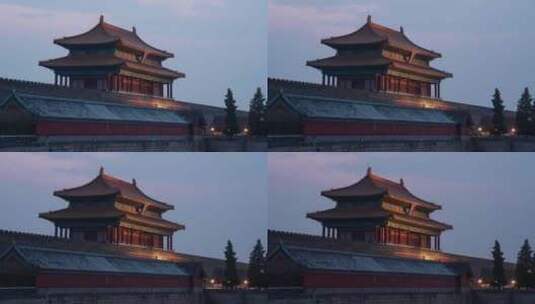 北京故宫神武门高清在线视频素材下载