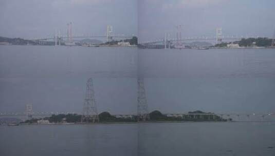 汕头东海岸海湾大桥高清在线视频素材下载