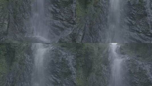 浙江泰顺县乌岩岭山涧流水慢镜头高清在线视频素材下载