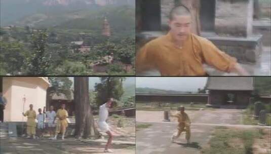 80年代少林寺 武僧高清在线视频素材下载