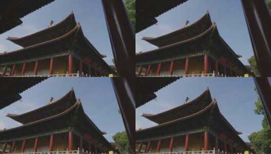1080P寺庙佛教建筑高清在线视频素材下载