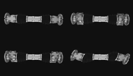 传动轴组装拆分动画c01高清在线视频素材下载