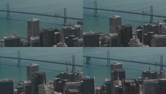 航拍城市建筑高清在线视频素材下载