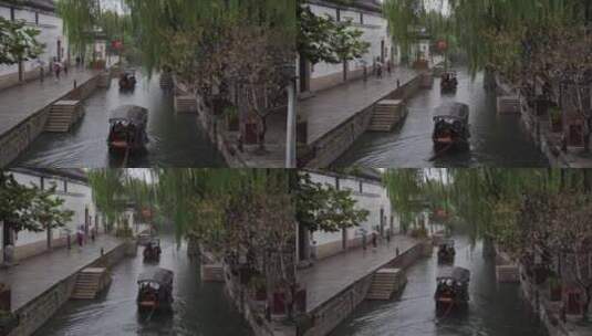南浔古镇小莲庄建筑4K视频高清在线视频素材下载
