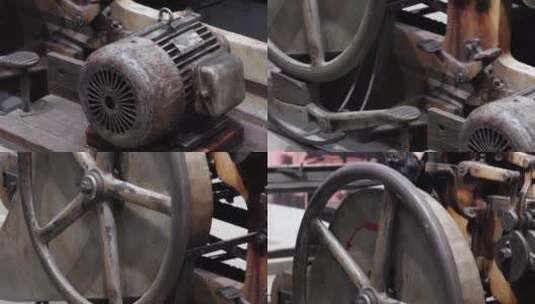 【镜头合集】齿轮机械工业设计印刷机零件高清在线视频素材下载