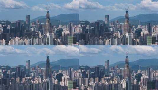 深圳罗湖城脉大厦高清在线视频素材下载