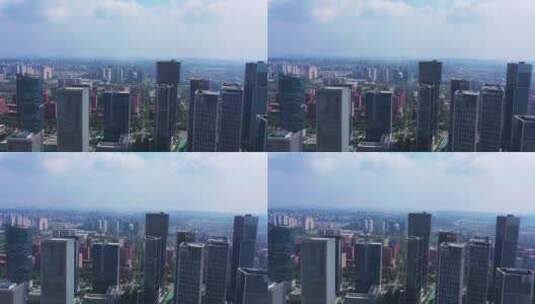 南京地标建筑 南京航拍高清在线视频素材下载