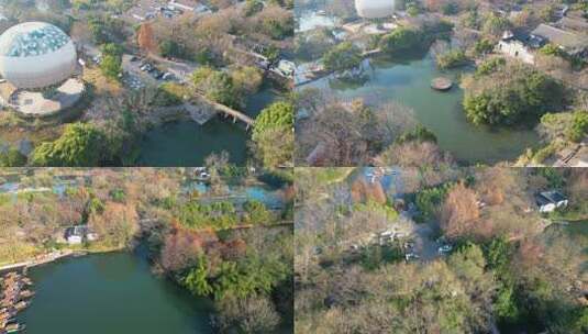 杭州景区西溪湿地美景风景视频素材高清在线视频素材下载