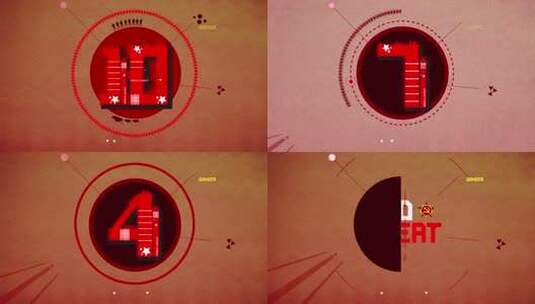 倒计时创意设计背景高清在线视频素材下载