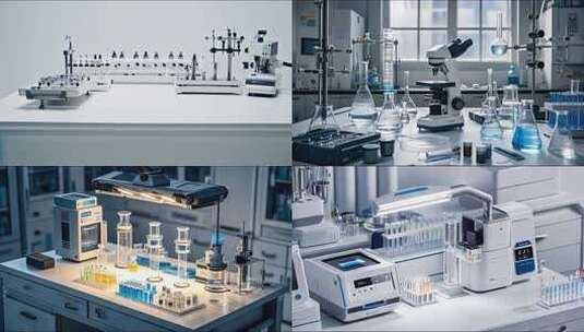 医美化学医疗科学实验仪器设备器材容器高清在线视频素材下载