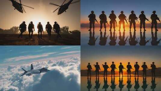 八一建军节军人解放军边防哨所武警战士高清在线视频素材下载