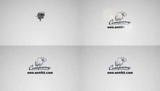 简单干净企业logo演绎AE模板高清AE视频素材下载