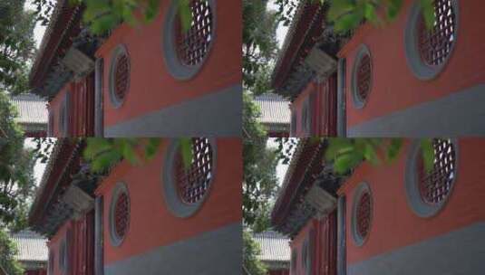 洛阳古城古建筑宗教文化艺术光影遗址实拍高清在线视频素材下载