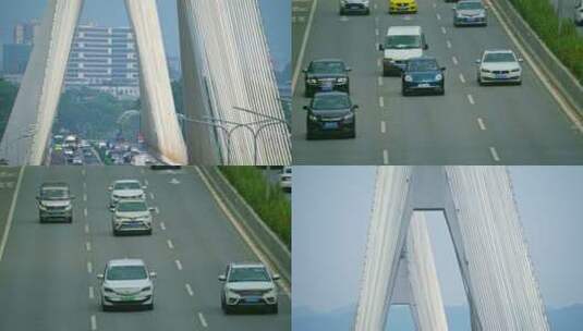 重庆马桑溪大桥高清在线视频素材下载