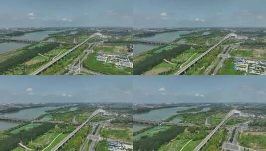 扬州城市发展「航拍分镜5」20220727高清在线视频素材下载