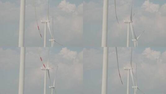 风力发电大风扇8K实拍原素材高清在线视频素材下载
