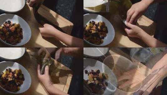 包粽子手法高清在线视频素材下载