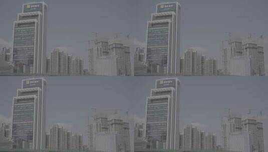 A7S3 SLOG3 实拍 深圳华润置地大厦外景高清在线视频素材下载
