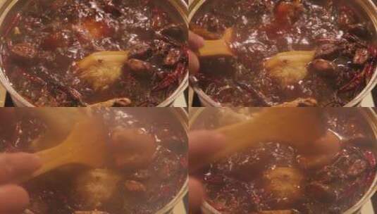 老汤卤汁炖肉 (6)高清在线视频素材下载