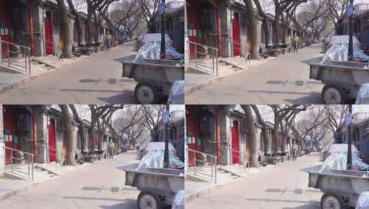 北京的胡同高清在线视频素材下载