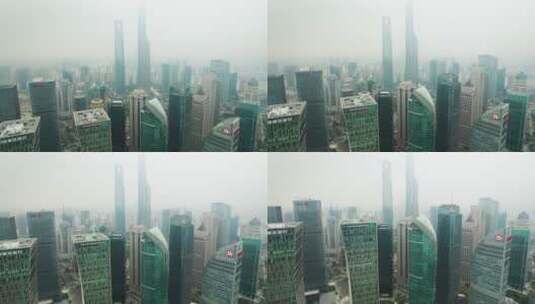 上海金融中心上海银行大厦高清在线视频素材下载