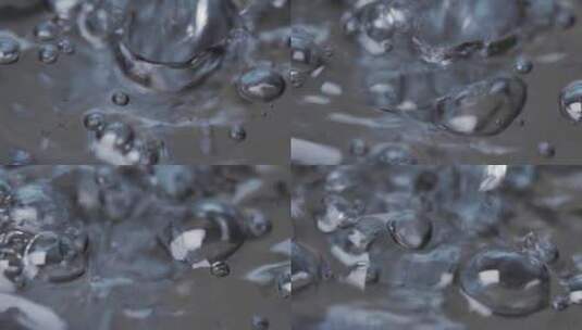 详细视图中的水滴高清在线视频素材下载