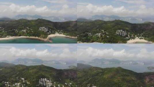 香港海边度假村 香港海边景色高清在线视频素材下载