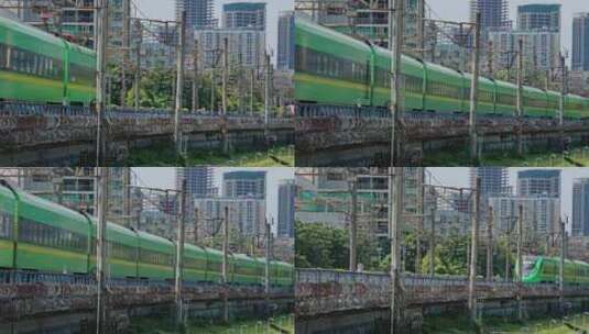 【正版素材】高铁复兴号列车高清在线视频素材下载