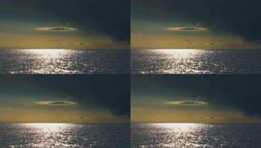 青海湖的夕阳高清在线视频素材下载