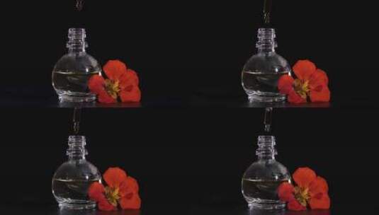 植物萃取精华液创意镜头高清在线视频素材下载
