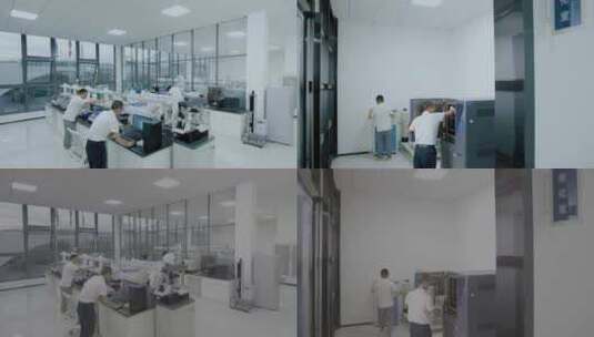 实验室 生物技术 建材实验 检测中心高清在线视频素材下载