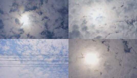 云延时摄影  夏季 夏天天空高清在线视频素材下载