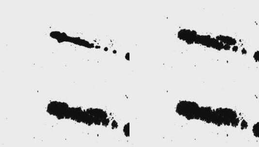 墨水、黑色、污渍、飞溅高清在线视频素材下载
