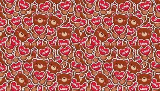 情人节过渡4k爱情高清在线视频素材下载