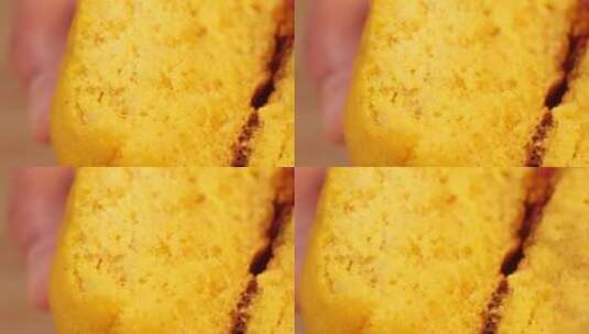玉米饼贴饼子 (3)高清在线视频素材下载