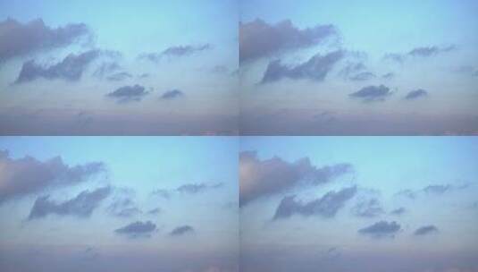 日落美丽的云高清在线视频素材下载