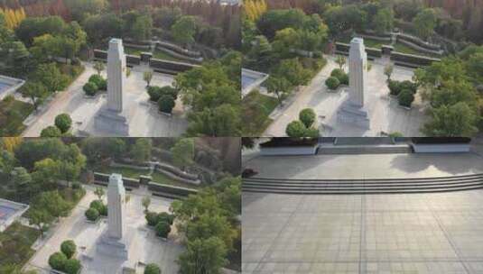 湘鄂西革命烈士纪念碑高清在线视频素材下载