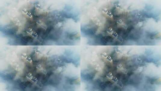 云中城市高清在线视频素材下载