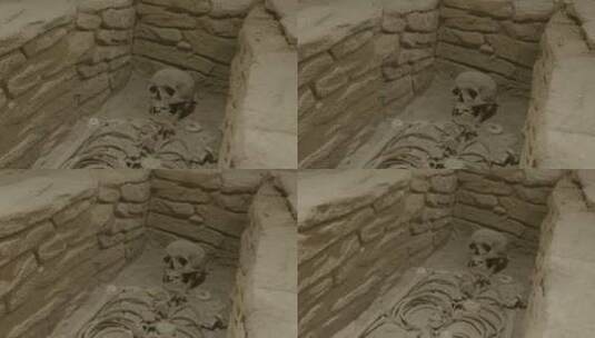 古人类墓葬LOG视频素材高清在线视频素材下载