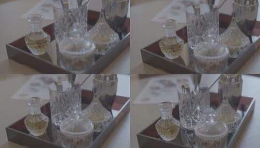 酒杯器皿高清在线视频素材下载