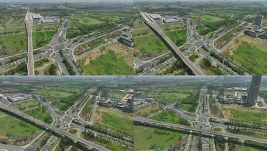 扬州城市发展「航拍分镜6」20220727高清在线视频素材下载