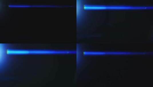 闪烁的蓝色发光条  高清在线视频素材下载