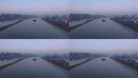 咸阳湖全景1高清在线视频素材下载