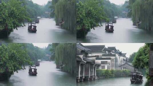 合集-江南古镇四季风光烟雨江南高清在线视频素材下载