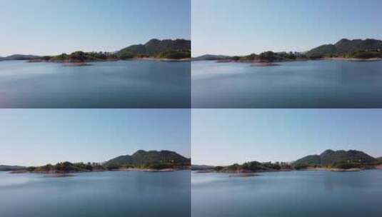 航拍千岛湖5a风景区山水风光高清在线视频素材下载