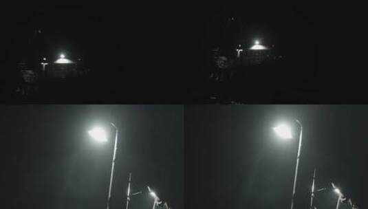 4kl1广东雷州市渔船夜航1高清在线视频素材下载