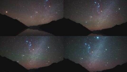 双子座流星雨高清在线视频素材下载